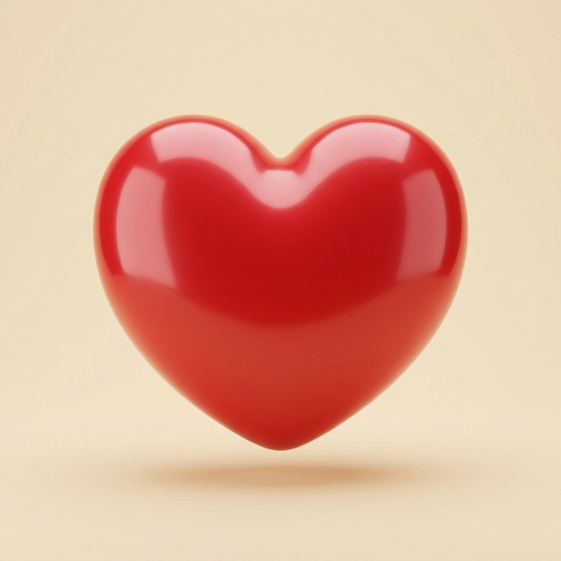 Stylized heart illustration