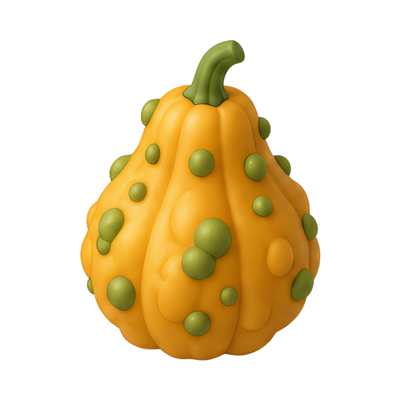 unique warty gourd