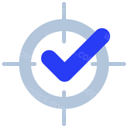 checkmark target approval
