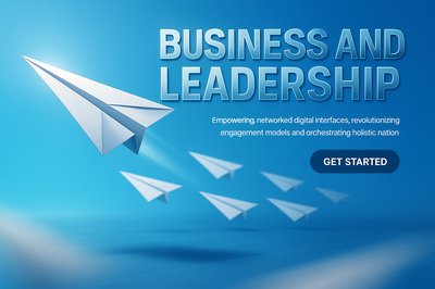 Business and Leadership Concept with Paper Airplanes