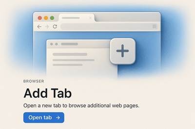 Stylish Web Page Design for Adding Tabs