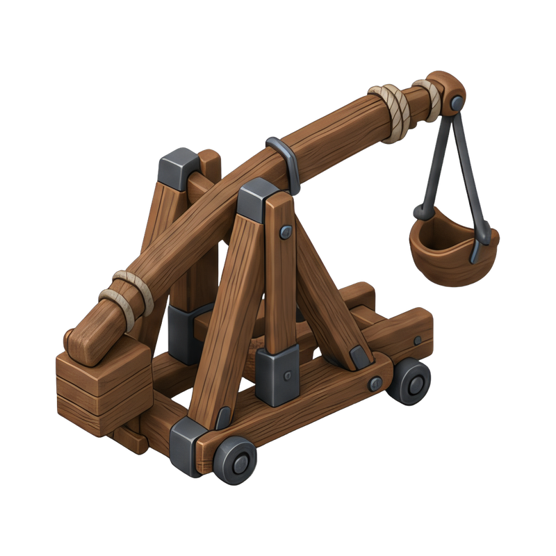 historical medieval trebuchet