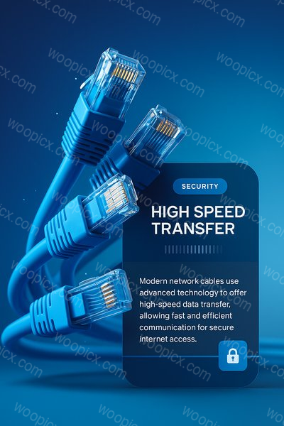 High-Speed Network Cables for Secure Data Transfer