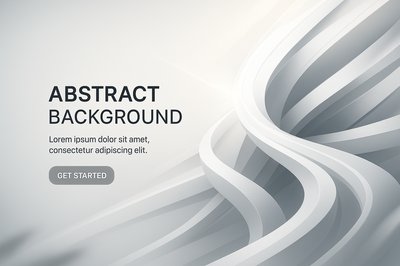 Abstract Background with Flowing Lines for Modern Design