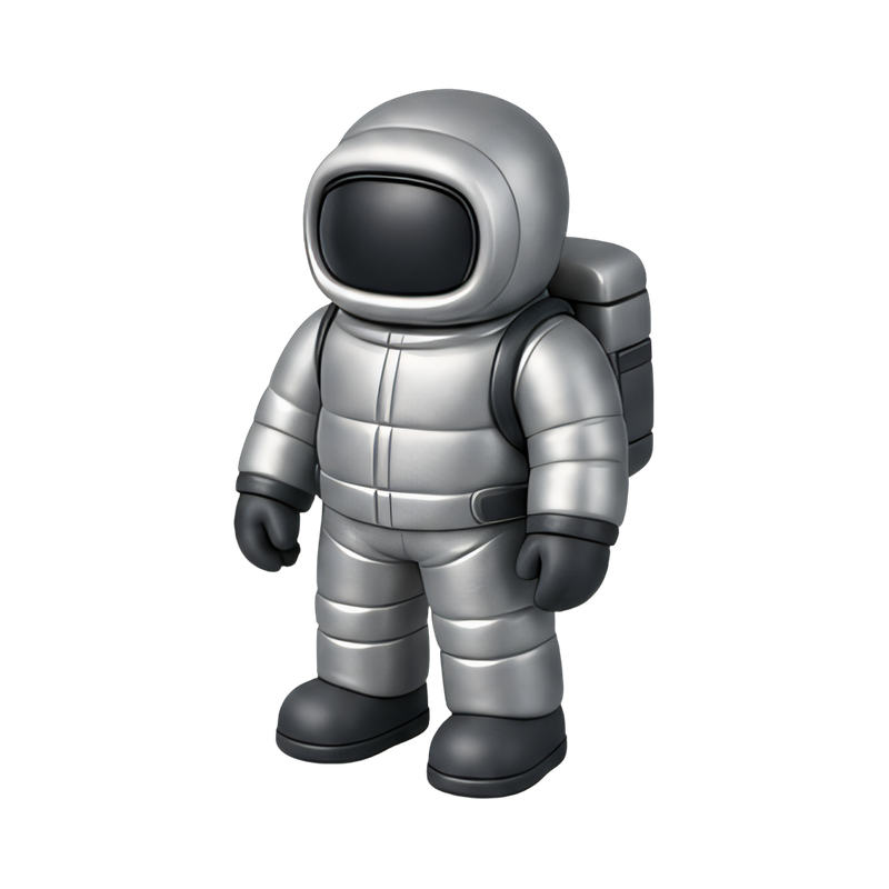 sleek silver heat suit