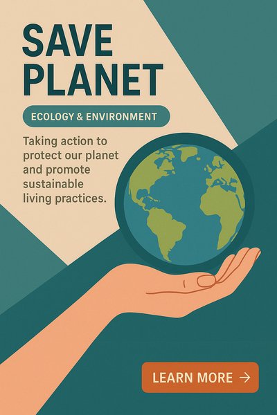 Save the Planet: A Call for Sustainable Living and Ecological Awareness