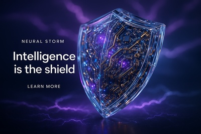 Neural Storm: Intelligence as the Shield in Hyperrealistic 3D
