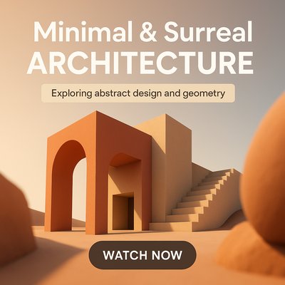 Minimal and Surreal Architecture Design Showcase