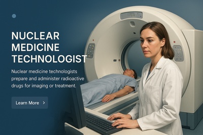 Nuclear Medicine Technologist Working in a Modern Facility