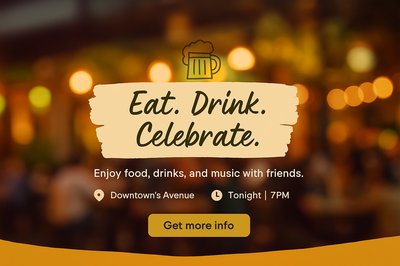 Cozy Evening at Bistro with Friends and Music