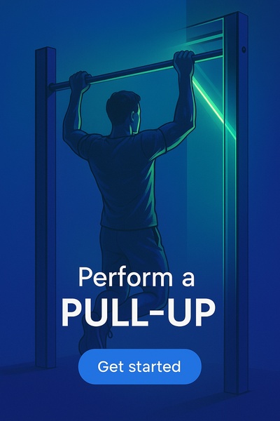 Shadowy Pull-Ups with Neon Accents