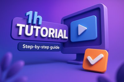 3D Graphic for a One-Hour Tutorial Guide