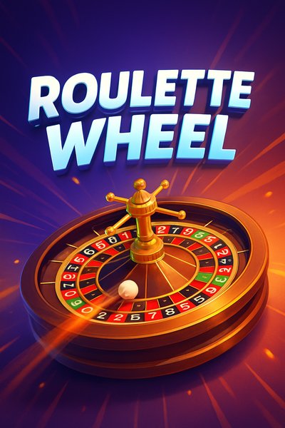 Dynamic Roulette Wheel Illustration with Engaging Colors
