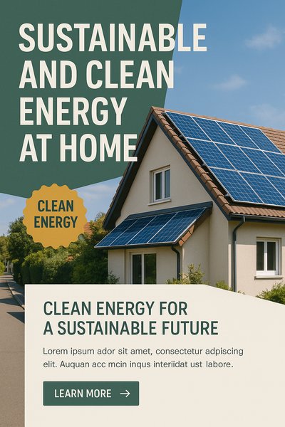 House with Solar Panels: Clean Energy Solution