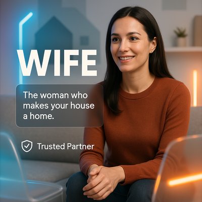 Promotional Image Highlighting the Role of a Wife