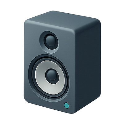 Stylish Modern Speaker with Minimalist Design