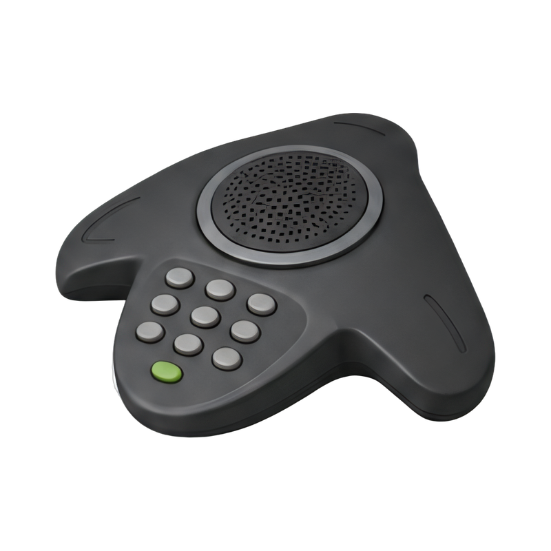 modern conference phone setup