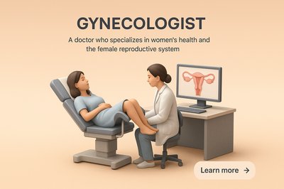 Detailed 3D Scene of a Gynecologist Consultation