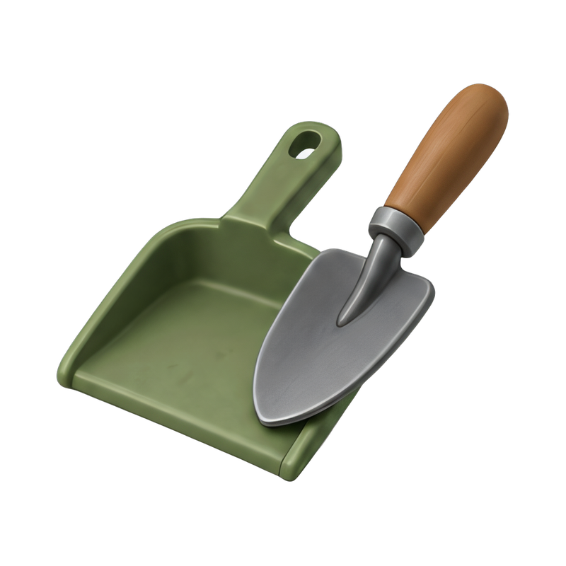 dustpan and hand shovel set