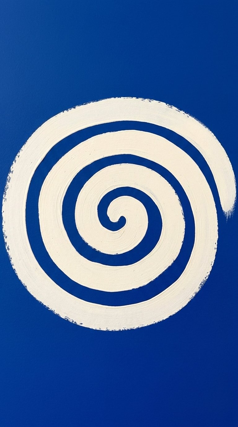Bold spiral design for stories