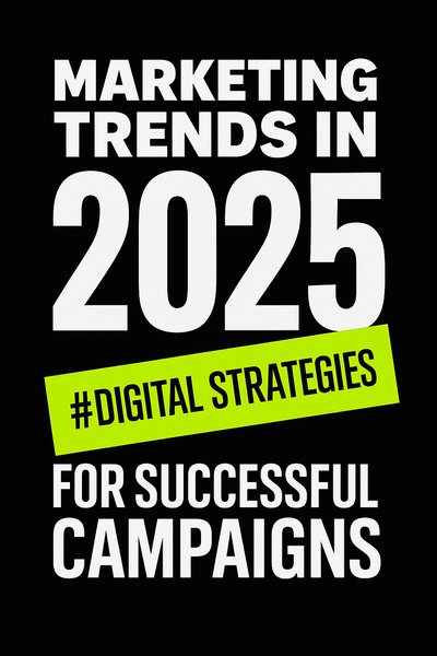 Marketing Trends 2025 Graphic for Digital Strategies