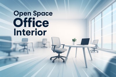 Dynamic Office Interior Design with Modern Aesthetics