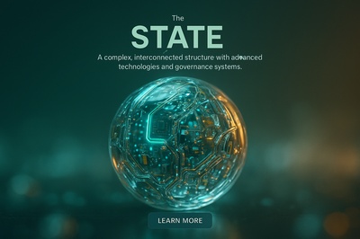 Futuristic Glowing Sphere Representing Advanced Technologies