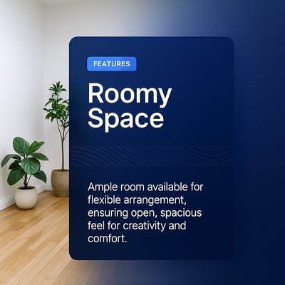 Bright and Spacious Room with Plants and Wooden Flooring