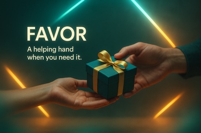Neon Lights and Gift Exchange - A Visual Delight