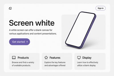 Stylish Bento Design Landing Page for Product Display