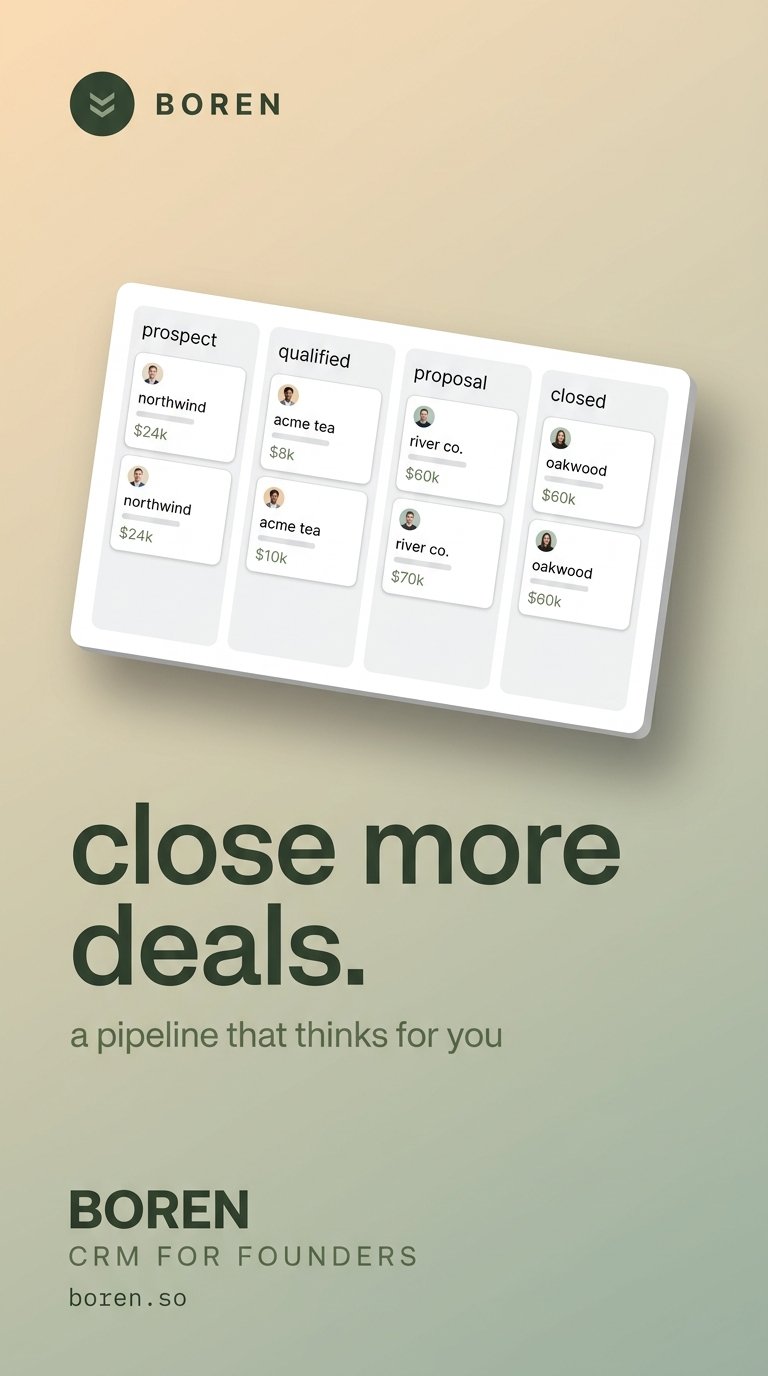 Modern kanban deal pipeline design