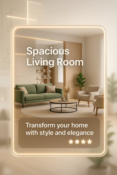 Modern Interior Design Showcase for Living Room