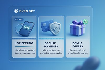 3D Web Design Illustration for Betting Features