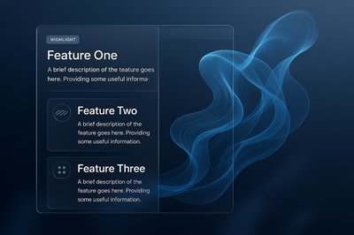 Abstract Vector Background with Wavy Lines for Modern Design