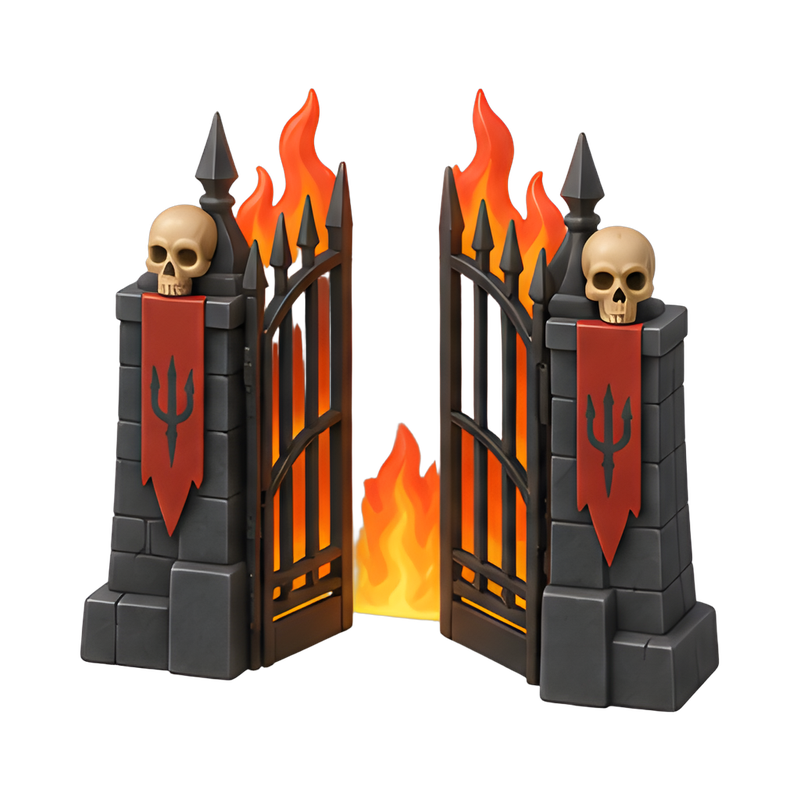 flaming gates of the underworld