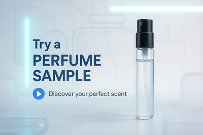Promotional Image for Perfume Sample Offer