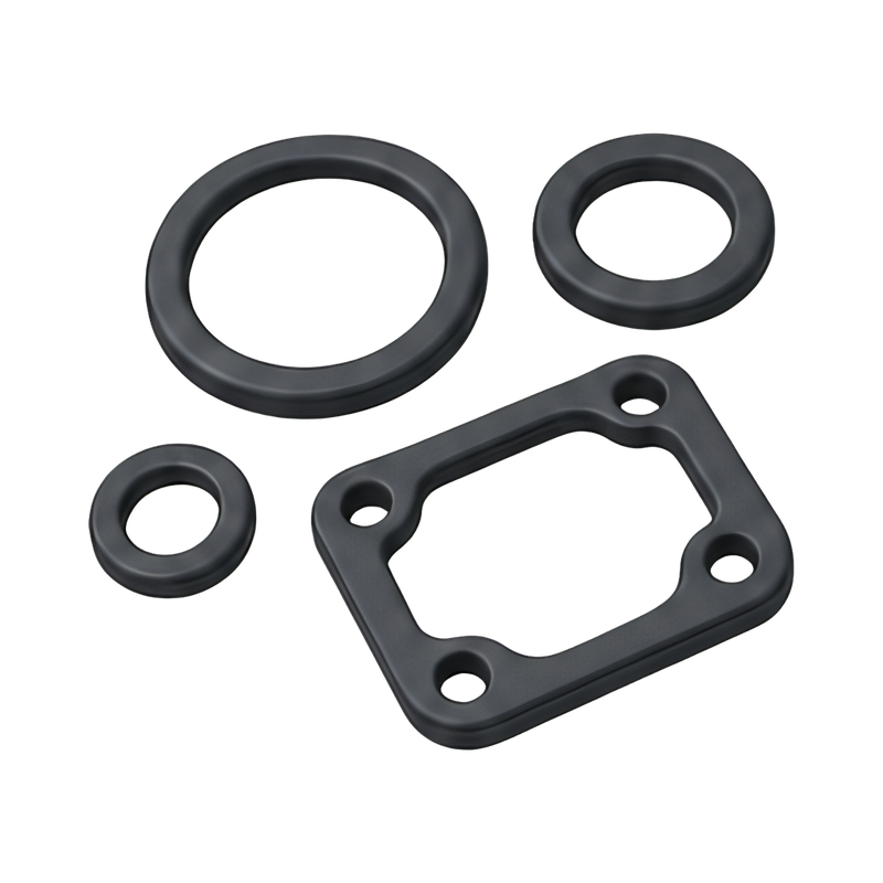 Durable rubber gasket set