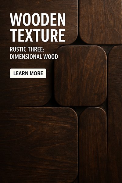 Modern Wooden Texture Design with Typography and Call-to-Action