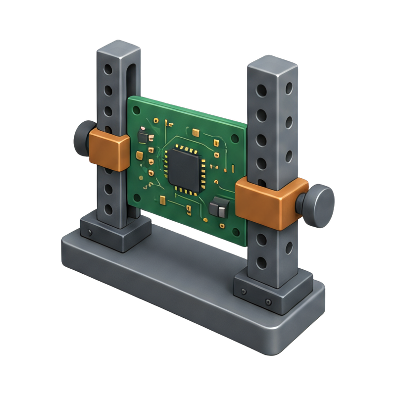 Durable PCB holder clamp