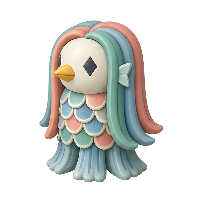traditional amabie figurine