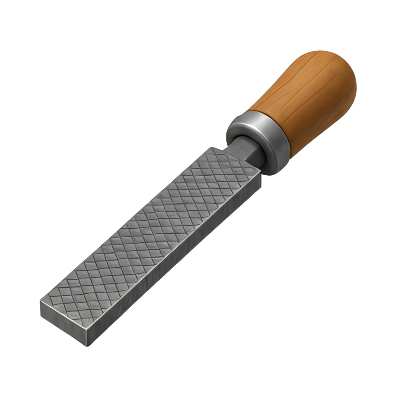 Coarse flat file for shaping