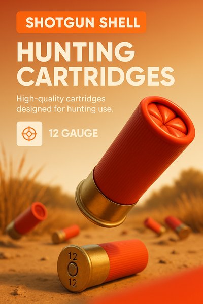 3D Render of Shotgun Shells for Hunting Use