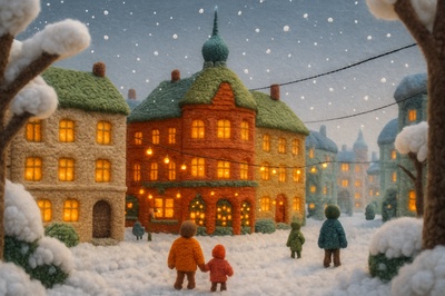 Whimsical Winter Woolen Wonderland in Frederiksberg