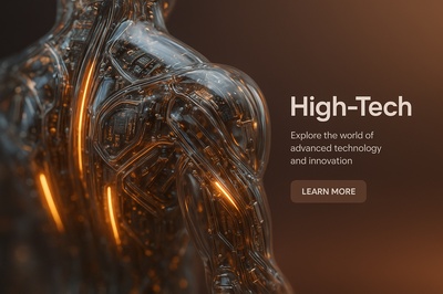 Hyperrealistic Glass Mechanism with Glowing LEDs and Elegant Reflections