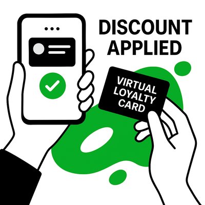 Digital Loyalty Card Promotion Graphic