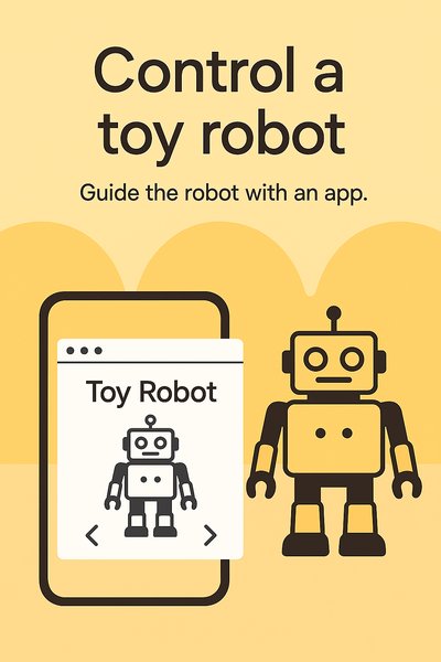 Promotional Graphic for Toy Robot App Control