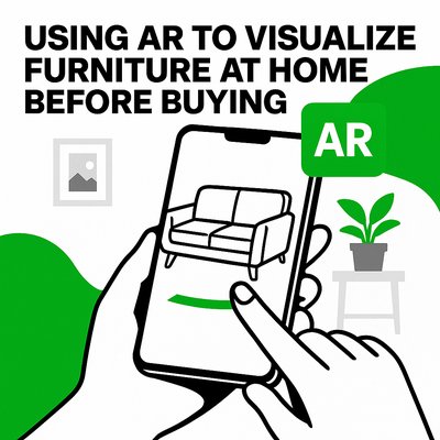 Augmented Reality Mobile App Concept for Furniture Visualization