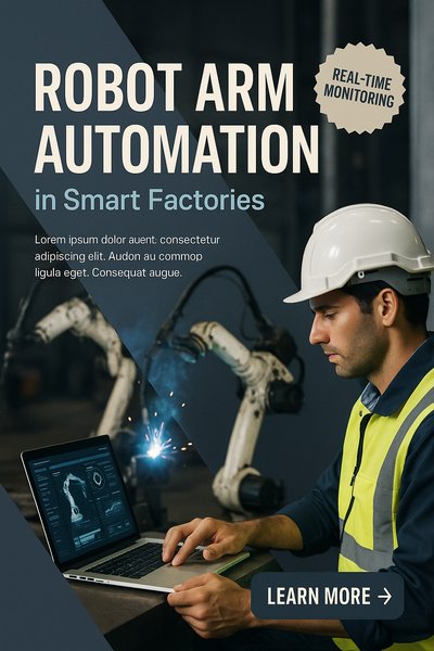 Real-Time Robot Arm Automation in Smart Factories