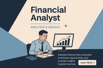 Professional Financial Analyst Visual Design for Insightful Analysis