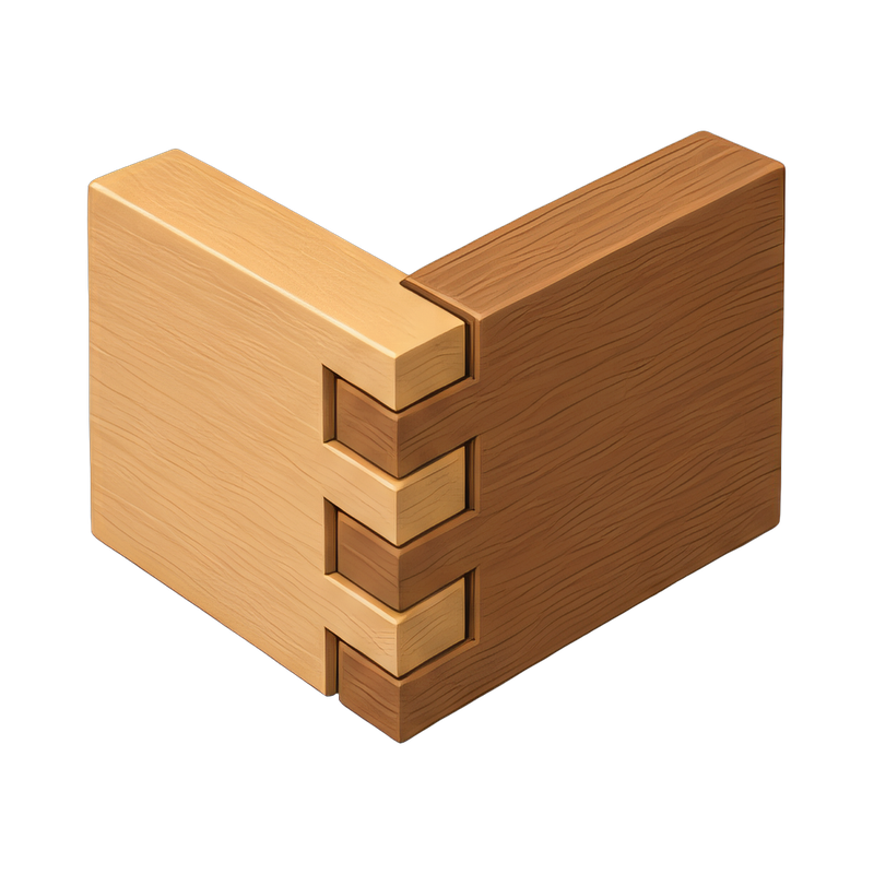 dovetail joint sample piece